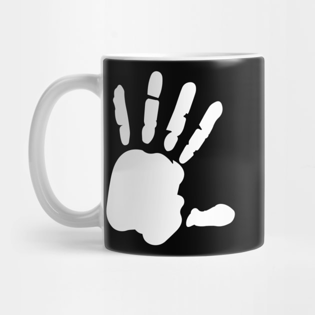 Handprint Touch me Gift by Shirtbubble